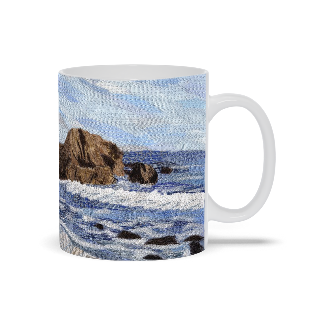 Mug - Dana Point Cove Rock, Loretta Alvarado