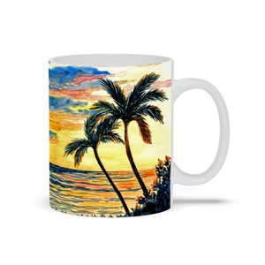 Mug - Tropical Sunset, Pat Haas