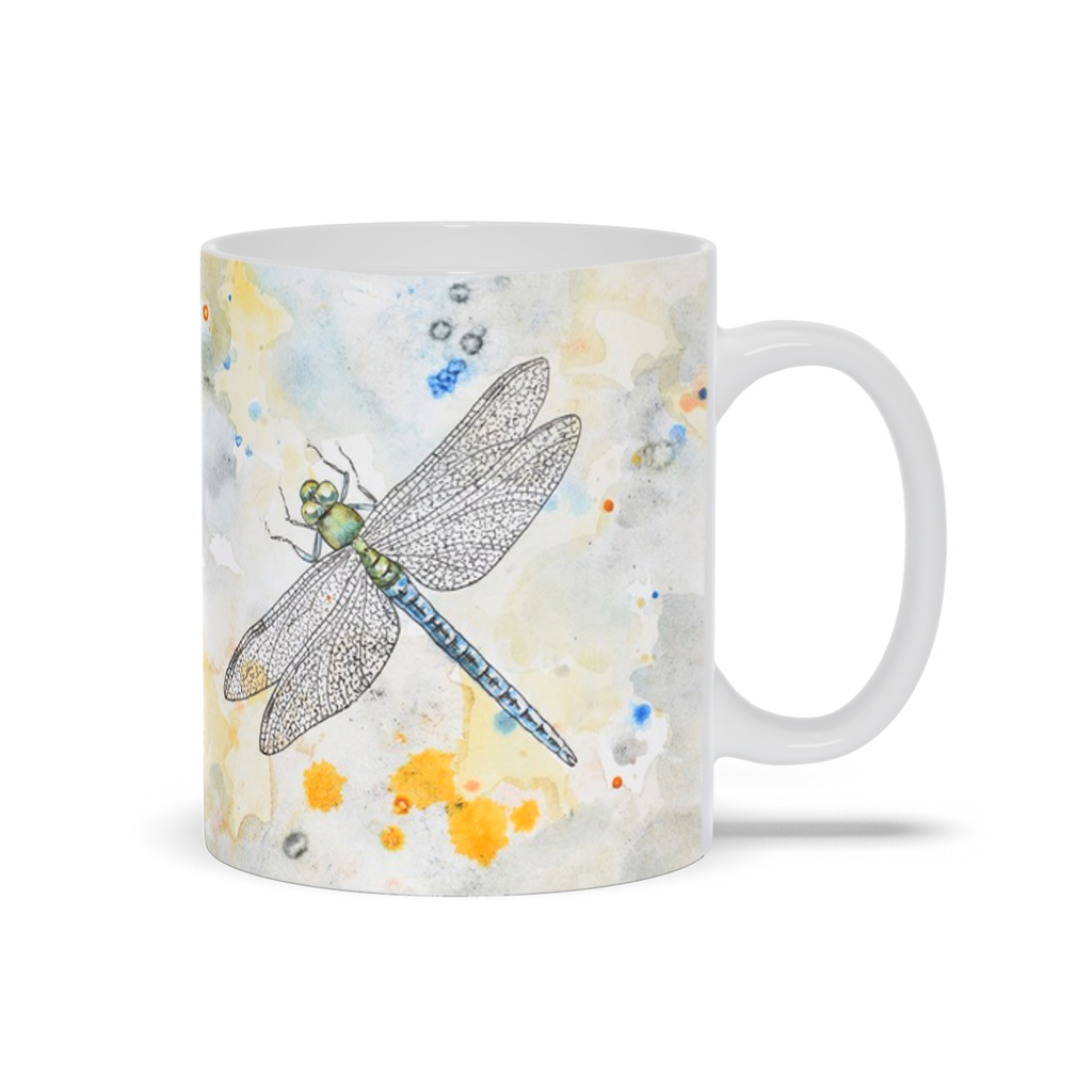Mug - Blue Dragonfly, Cheryl Buhler